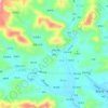 舒家地形图、海拔、地势