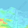 Dorado地形图、海拔、地势