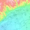 呼和浩特市地形图、海拔、地势