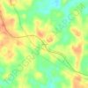 Lassater地形图、海拔、地势
