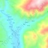 神树地形图、海拔、地势