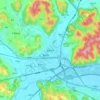 滴道河乡地形图、海拔、地势