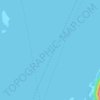 Værangfjorden地形图、海拔、地势