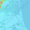 Bunga地形图、海拔、地势
