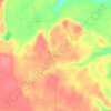 Sands地形图、海拔、地势