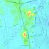 Kampung Cheng地形图、海拔、地势