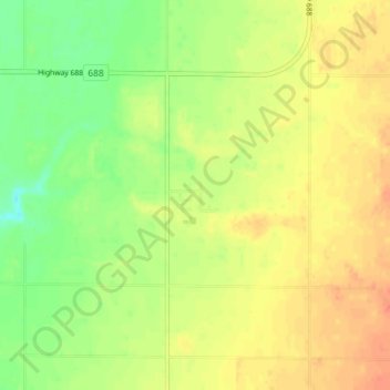 St. Isidore地形图、海拔、地势