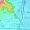 巨山地形图、海拔、地势