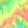 Ozark地形图、海拔、地势