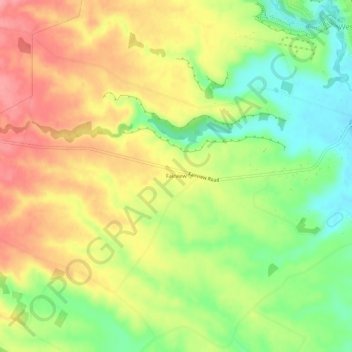 Fairview地形图、海拔、地势