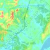 杨冲地形图、海拔、地势