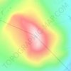 Kolla地形图、海拔、地势