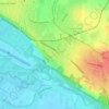 Boberg地形图、海拔、地势