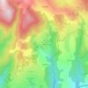 Combret地形图、海拔、地势