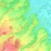 Rebenboden地形图、海拔、地势