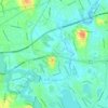 Framingham Center地形图、海拔、地势