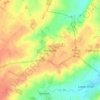 Hargrave地形图、海拔、地势