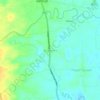 Alcadesma地形图、海拔、地势