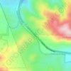 Tejon Pass地形图、海拔、地势