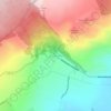 Wai‘ōhinu地形图、海拔、地势