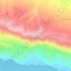 Morne Monge地形图、海拔、地势