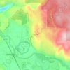 Snoqualmie Falls地形图、海拔、地势