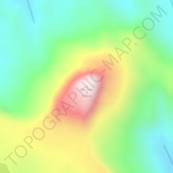 Tulu Tuloi II地形图、海拔、地势