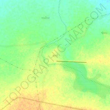 Suvai地形图、海拔、地势