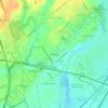Blue Ridge地形图、海拔、地势