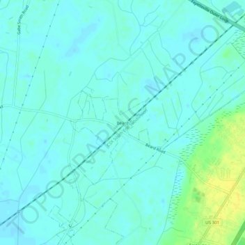 Beard地形图、海拔、地势