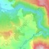 Sreshma地形图、海拔、地势