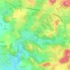 Etempes地形图、海拔、地势