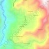 La Cienega地形图、海拔、地势