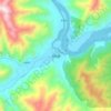 石鼓镇地形图、海拔、地势