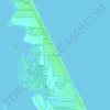Floridana Beach地形图、海拔、地势