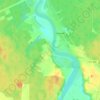 Матеево地形图、海拔、地势