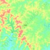 南薰镇地形图、海拔、地势