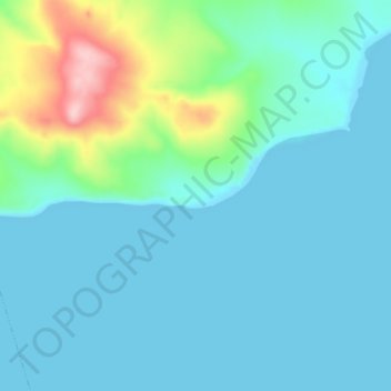 Umkumiut地形图、海拔、地势