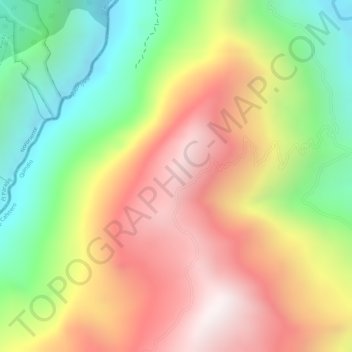 El Dorado地形图、海拔、地势