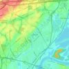 Levittown地形图、海拔、地势