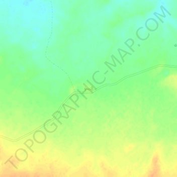 Kanpar地形图、海拔、地势