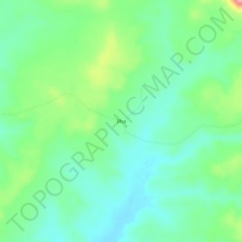 Ilha地形图、海拔、地势