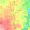 Keropartz地形图、海拔、地势