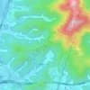 飞凤山地形图、海拔、地势