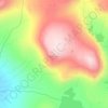Julsennuten地形图、海拔、地势