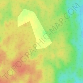 Головково地形图、海拔、地势