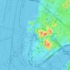 世贸中心一号楼观景台地形图、海拔、地势