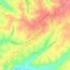 Rago地形图、海拔、地势