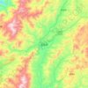 孟连县地形图、海拔、地势