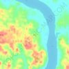 南乐地形图、海拔、地势